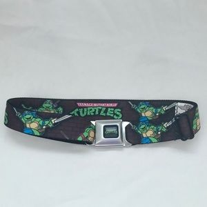 *SOLD* Buckle Down Ninja Turtle Seatbelt Belt